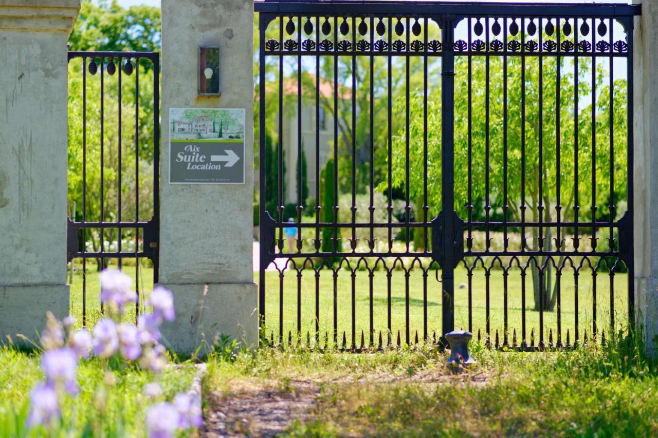 Private Furnished Apartment With All Comfort Has A Garden In A Green Space Meyreuil Exterior photo